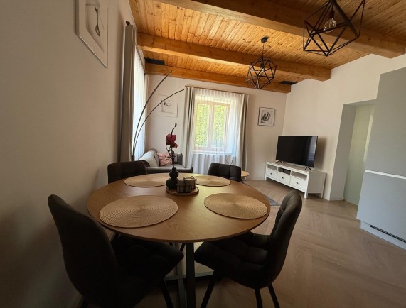 Wohnzimmer mit Küchenzeile